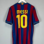 2009/10 BARCELONA MESSI #10 HOME SHIRT (L) NIKE