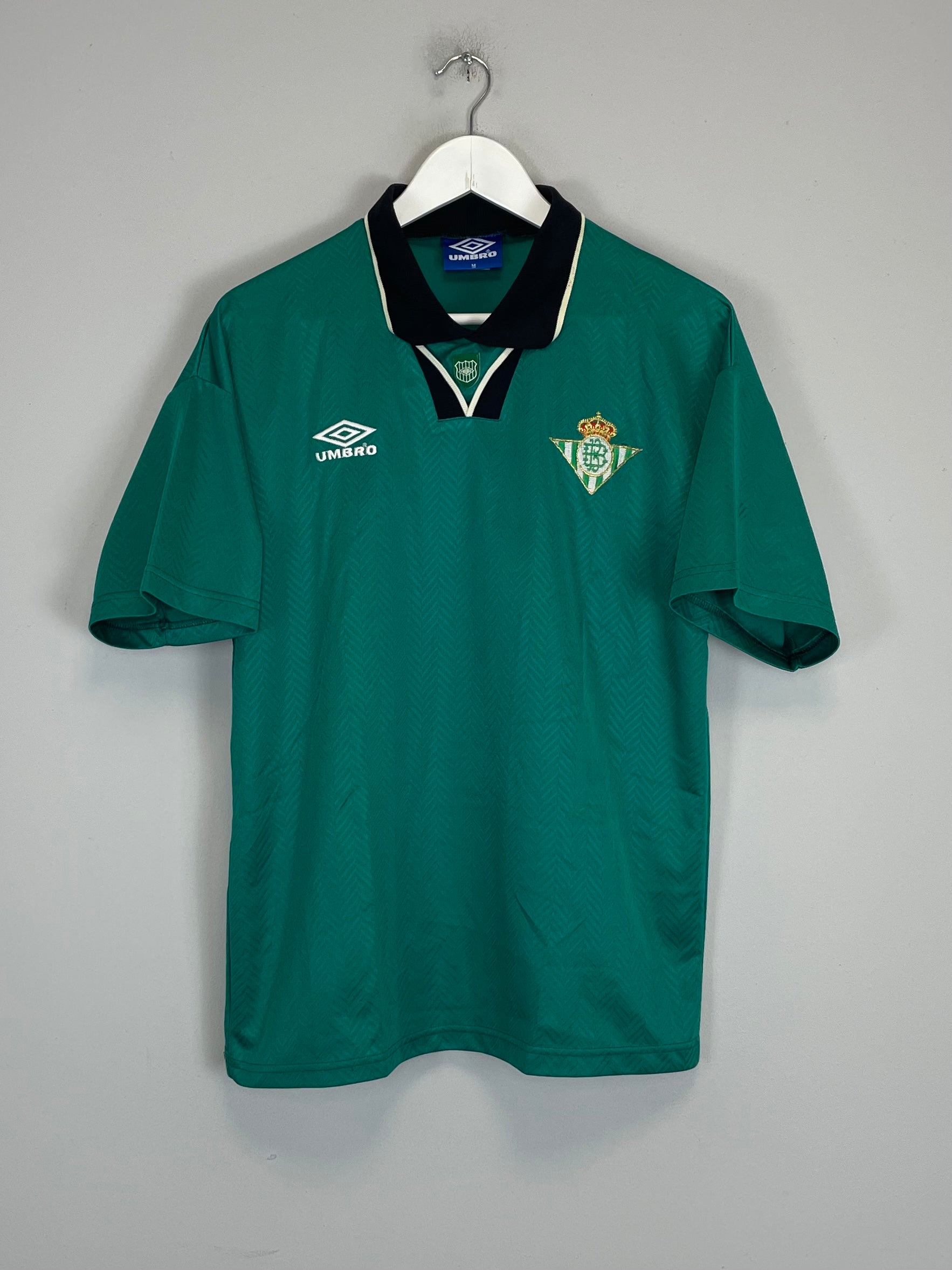 1994/95 REAL BETIS AWAY SHIRT (M) UMBRO