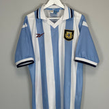 1999/00 ARGENTINA HOME SHIRT (L) REEBOK