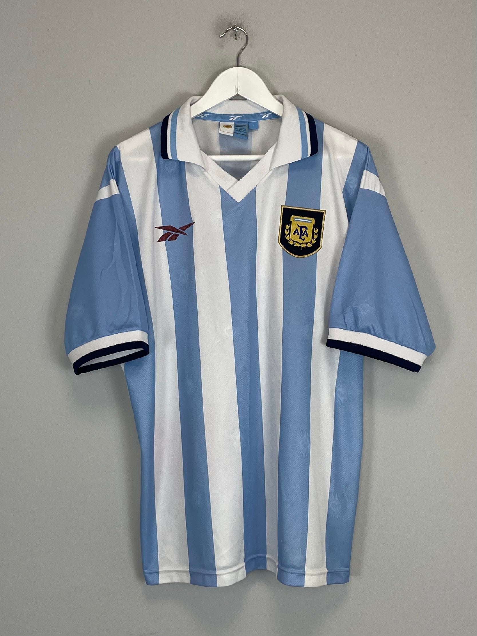 1999/00 ARGENTINA HOME SHIRT (L) REEBOK