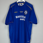 2005/06 CHELSEA LAMPARD #8 *CENTENARY* HOME SHIRT (XXXL) UMBRO