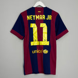 2014/15 BARCELONA NEYMAR JR #11 HOME SHIRT (S) NIKE