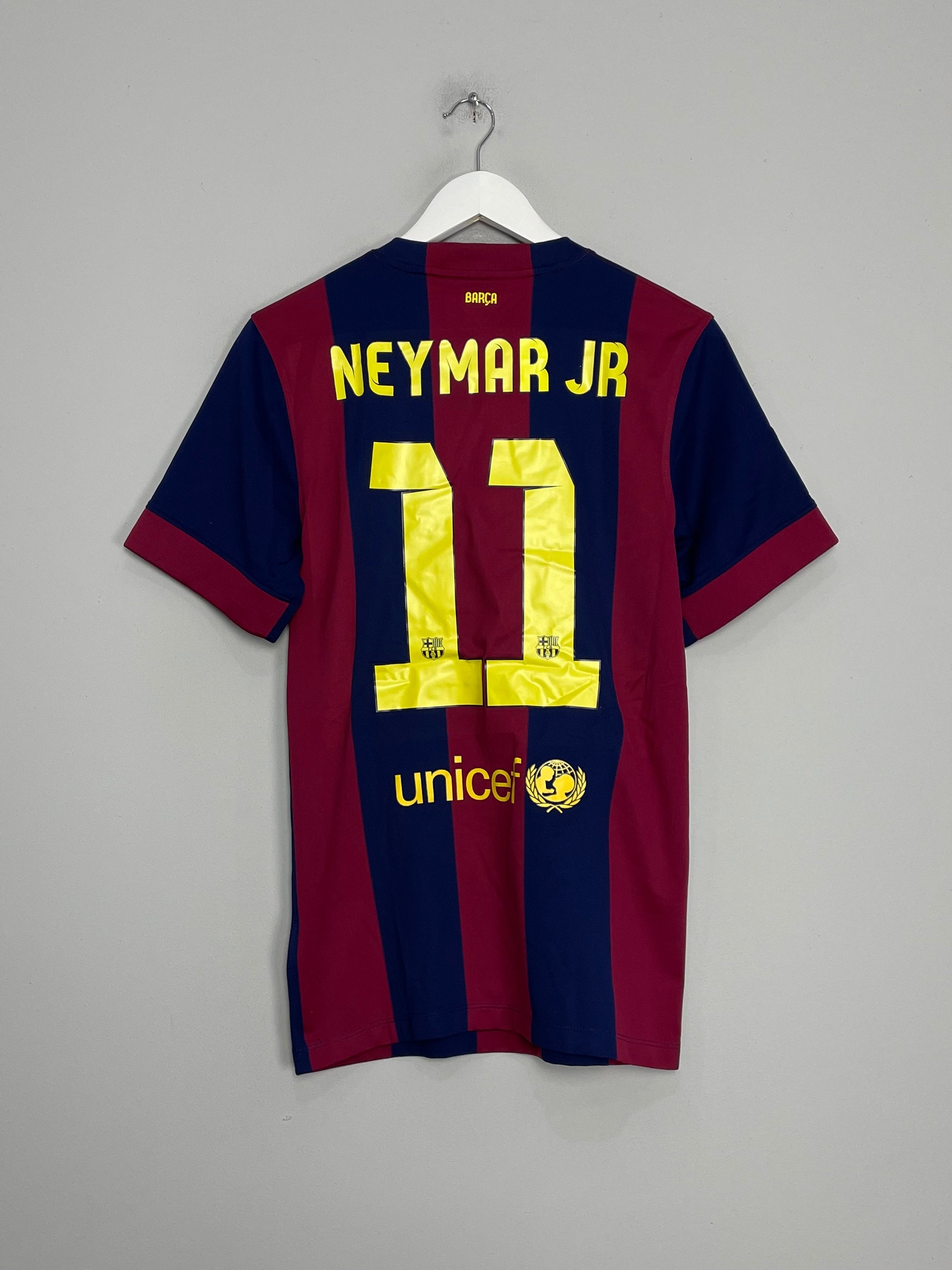 2014/15 BARCELONA NEYMAR JR #11 HOME SHIRT (S) NIKE