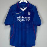 2002/03 RANGERS CANIGGIA #7 HOME SHIRT (L) DIADORA