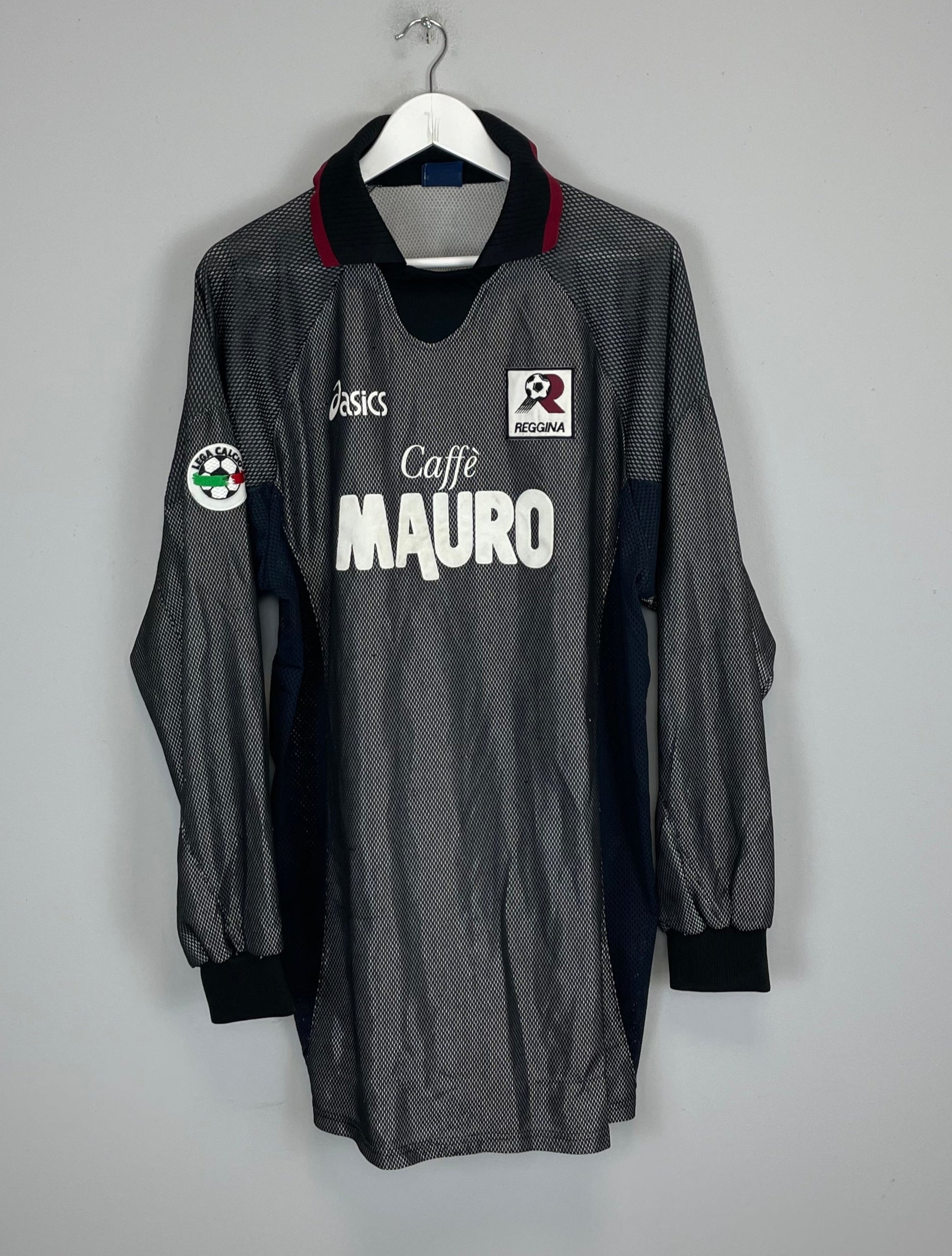 2001/02 REGGINA TRAINING SHIRT (XL) ASICS