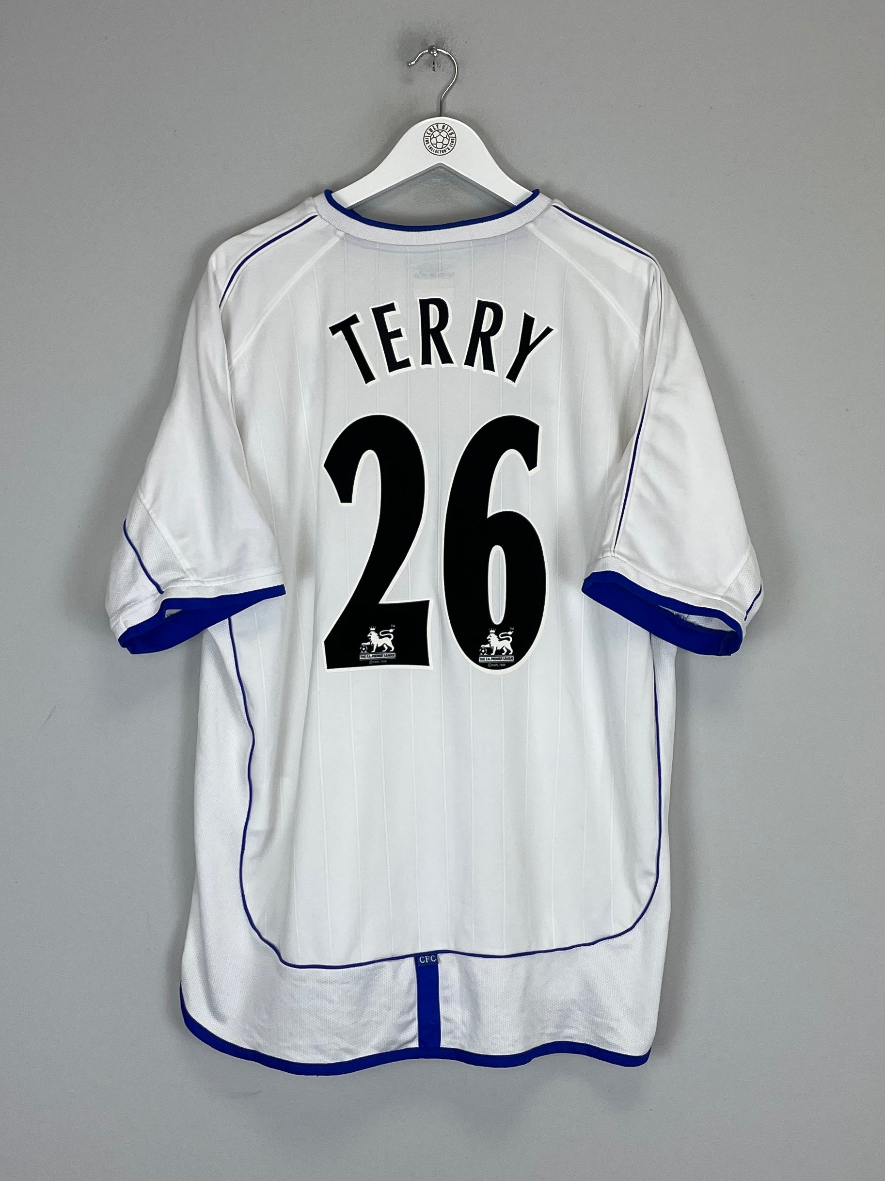 2001/03 CHELSEA TERRY #26 AWAY SHIRT (XXL) UMBRO