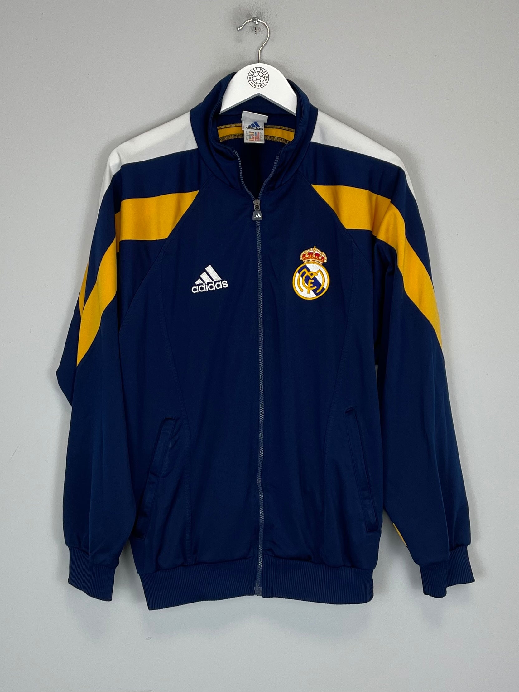 1998/99 REAL MADRID TRACKSUIT TOP (S) ADIDAS