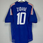 2002/04 FRANCE ZIDANE #10 *PLAYER ISSUE* HOME SHIRT (XL) ADIDAS