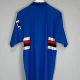 1991/92 SAMPDORIA HOME SHIRT (L) ASICS