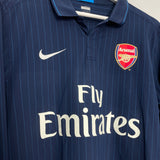 2009/10 ARSENAL FABREGAS #4 L/S AWAY SHIRT (L) NIKE