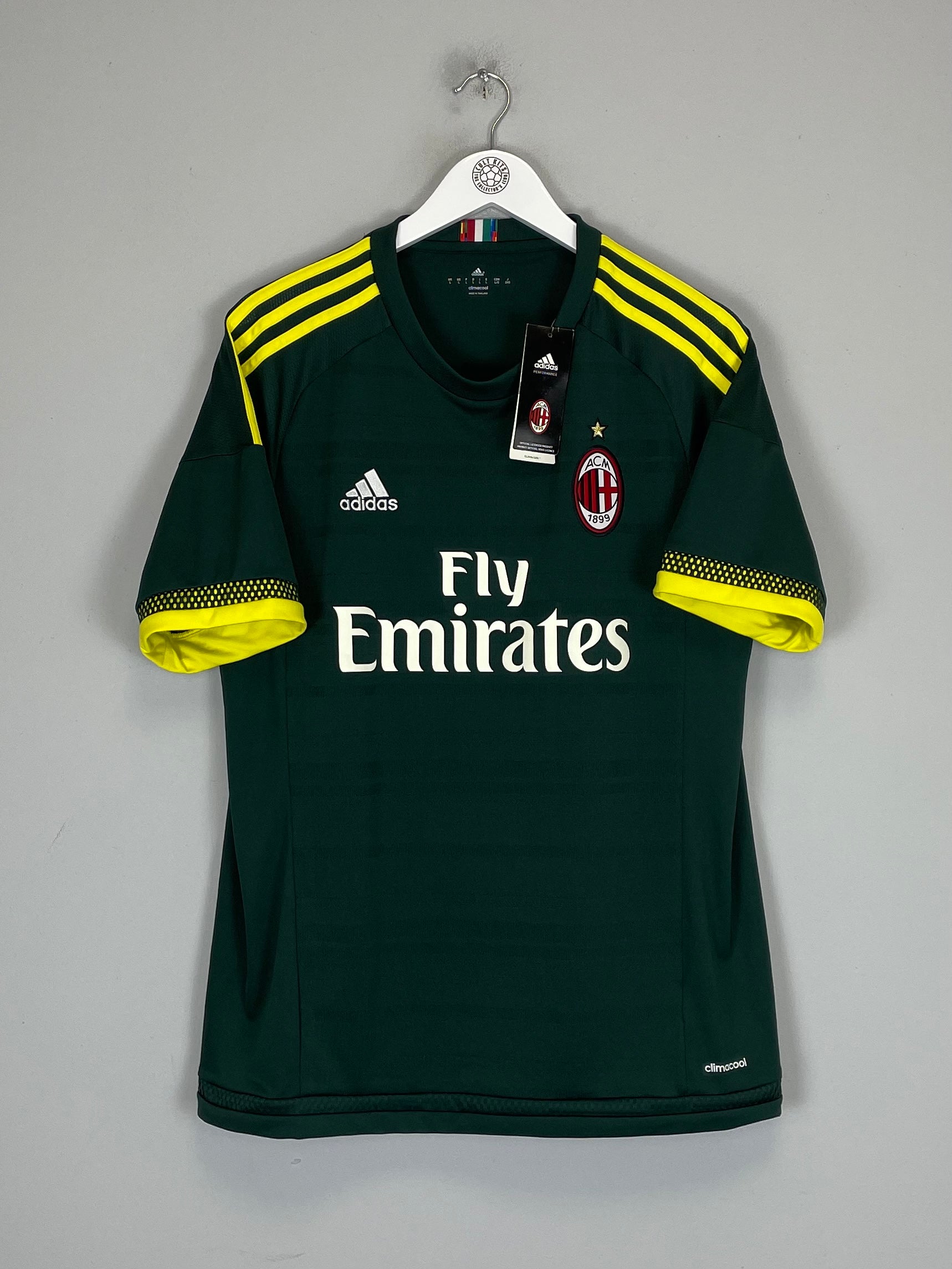 2015/16 AC MILAN *BNWT* THIRD SHIRT (L) ADIDAS