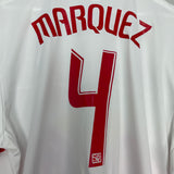 2010/11 NEW YORK RED BULLS MARQUEZ #4 HOME SHIRT (XXL) ADIDAS