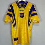 1996/98 SWEDEN HOME SHIRT (L) ADIDAS