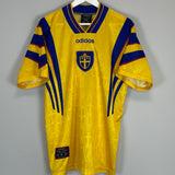 1996/98 SWEDEN HOME SHIRT (L) ADIDAS