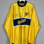 2000/01 BOCA JUNIORS #25 L/S AWAY SHIRT (XL) NIKE