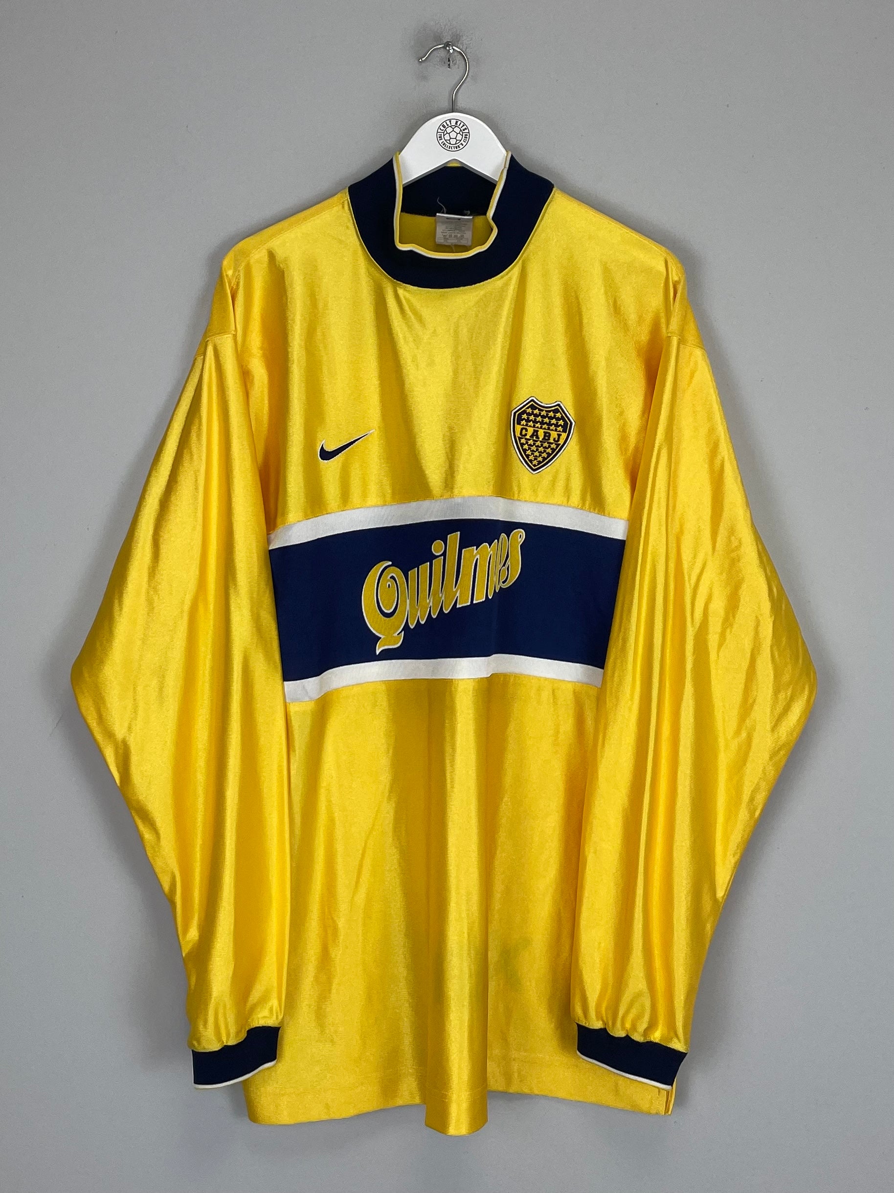 2000/01 BOCA JUNIORS #25 L/S AWAY SHIRT (XL) NIKE