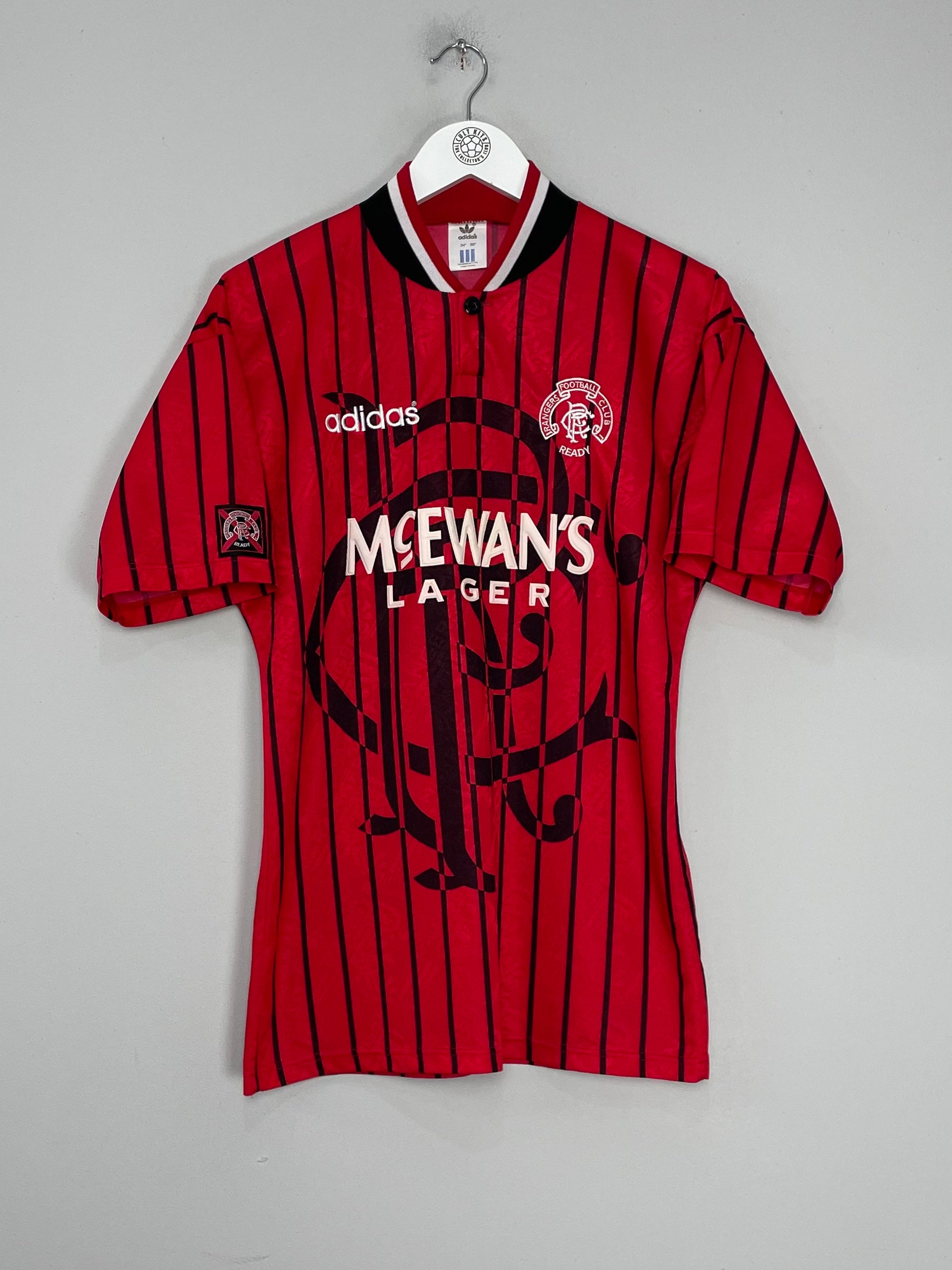 1994/95 RANGERS AWAY SHIRT (S) ADIDAS