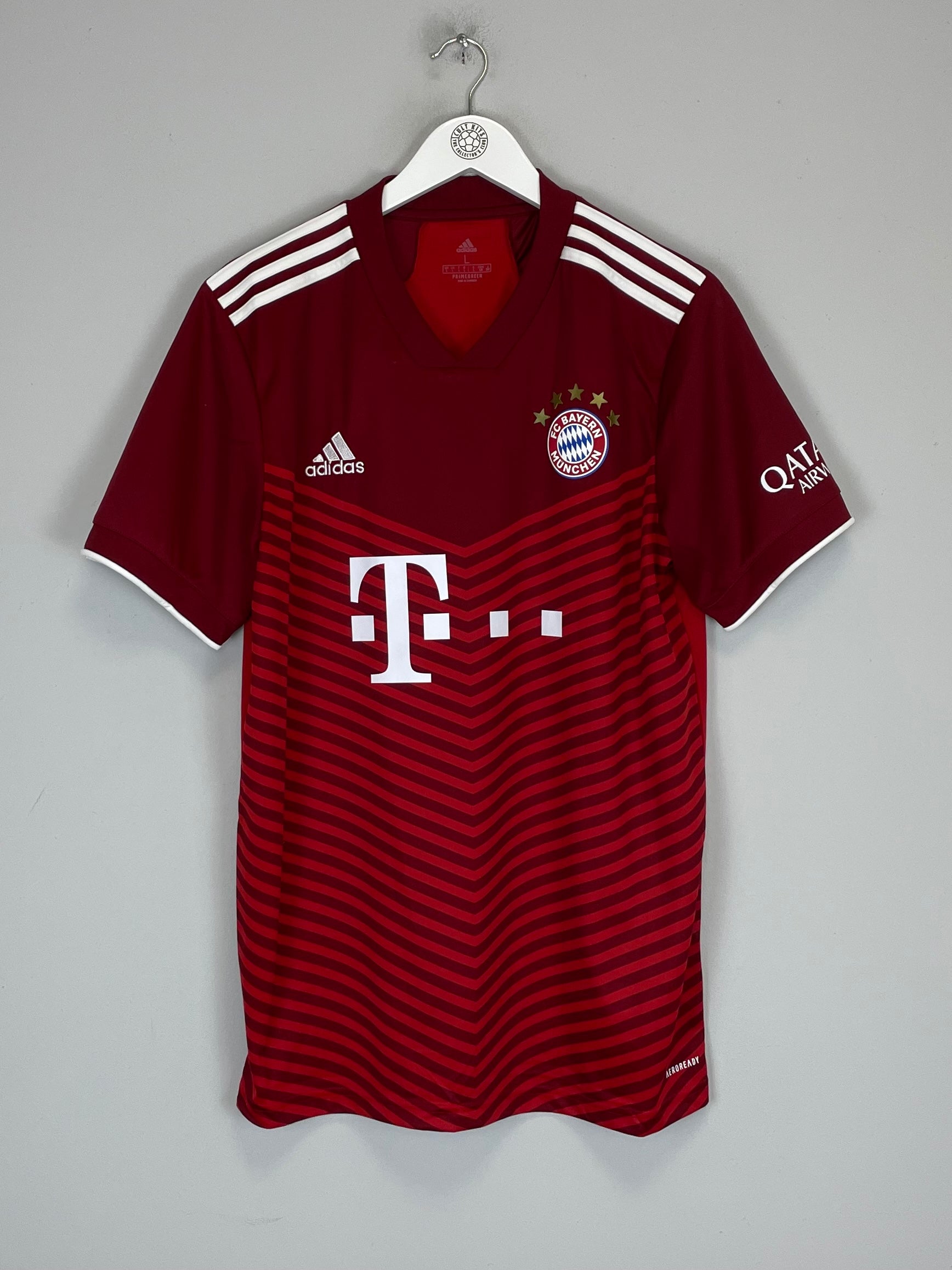 2021/22 BAYERN MUNICH HOME SHIRT (L) ADIDAS