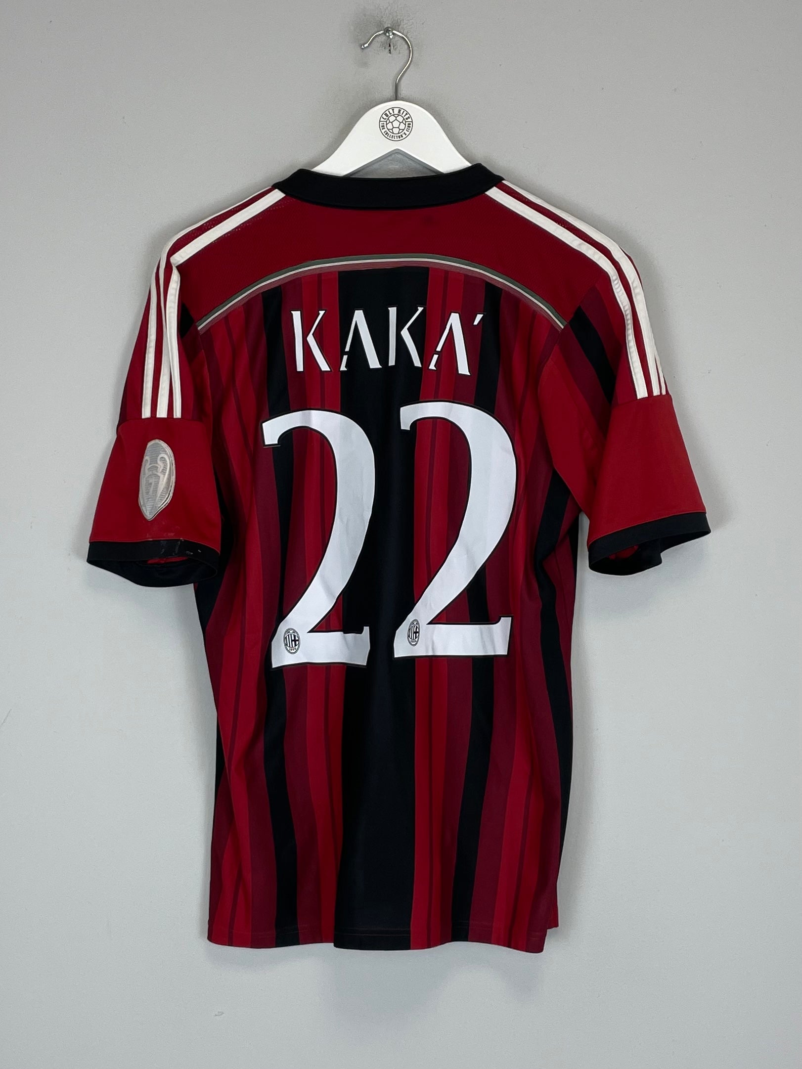 2015/16 AC MILAN KAKA #22 HOME SHIRT (M) ADIDAS