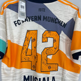 2022/23 BAYERN MUNICH MUSIALA #42 *BNWT* FOURTH SHIRT (XL) ADIDAS