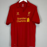 2012/13 LIVERPOOL SUAREZ #7 HOME SHIRT (L) WARRIOR