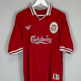 1996/98 LIVERPOOL FOWLER #9 HOME SHIRT (XL) REEBOK