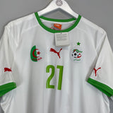 2014/15 ALGERIA MAHREZ #21 *BNWT* HOME SHIRT (L) PUMA