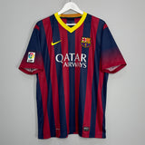 2013/14 BARCELONA MESSI #10 HOME SHIRT (XL) NIKE