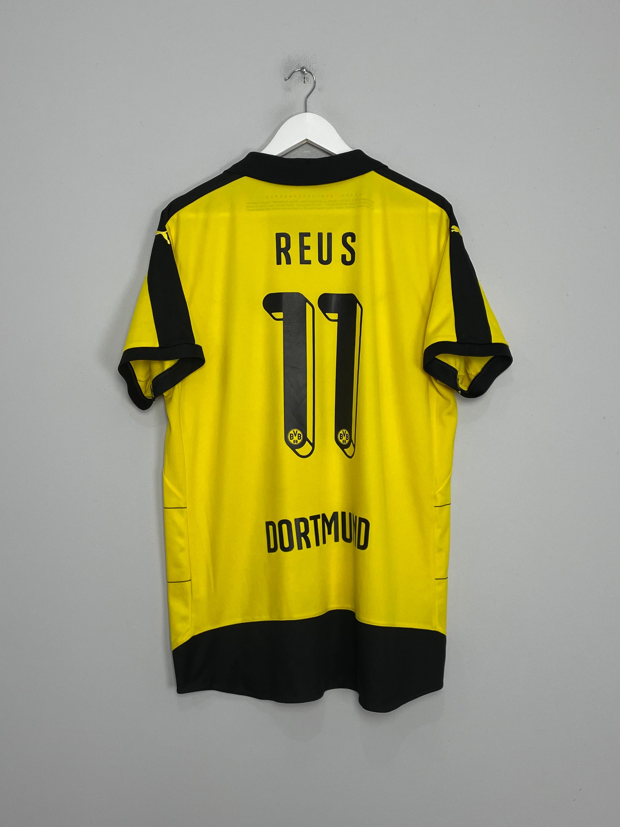 2015/16 DORTMUND REUS #11 HOME SHIRT (XL) PUMA