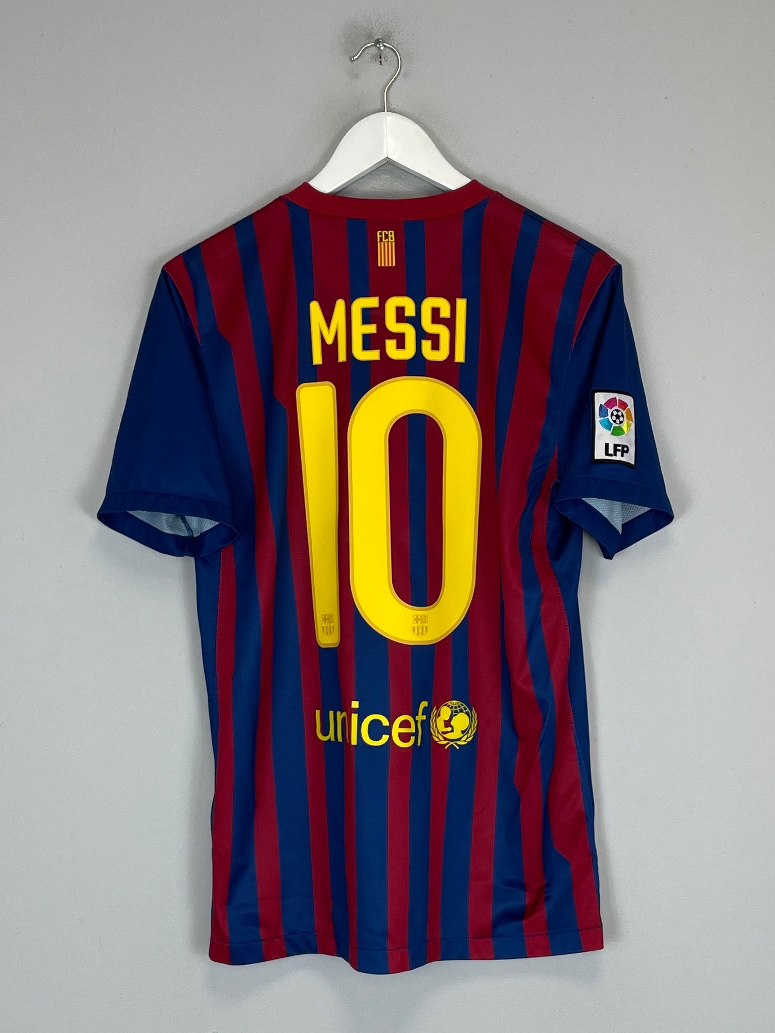 2011/12 BARCELONA MESSI #10 HOME SHIRT (S) NIKE