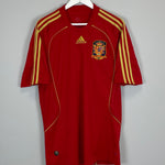 2008/10 SPAIN HOME SHIRT (L) ADIDAS