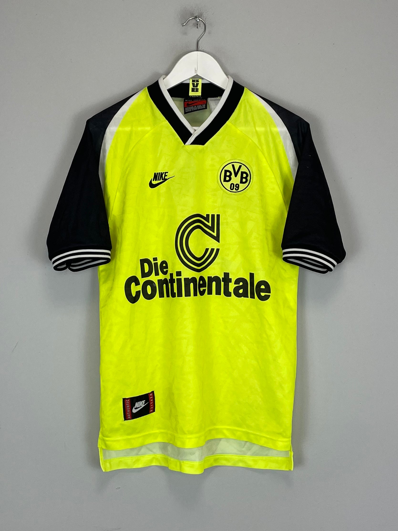 1995/96 DORTMUND HOME SHIRT (M) NIKE