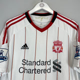 2010/11 LIVERPOOL TORRES #9 AWAY SHIRT (M) ADIDAS