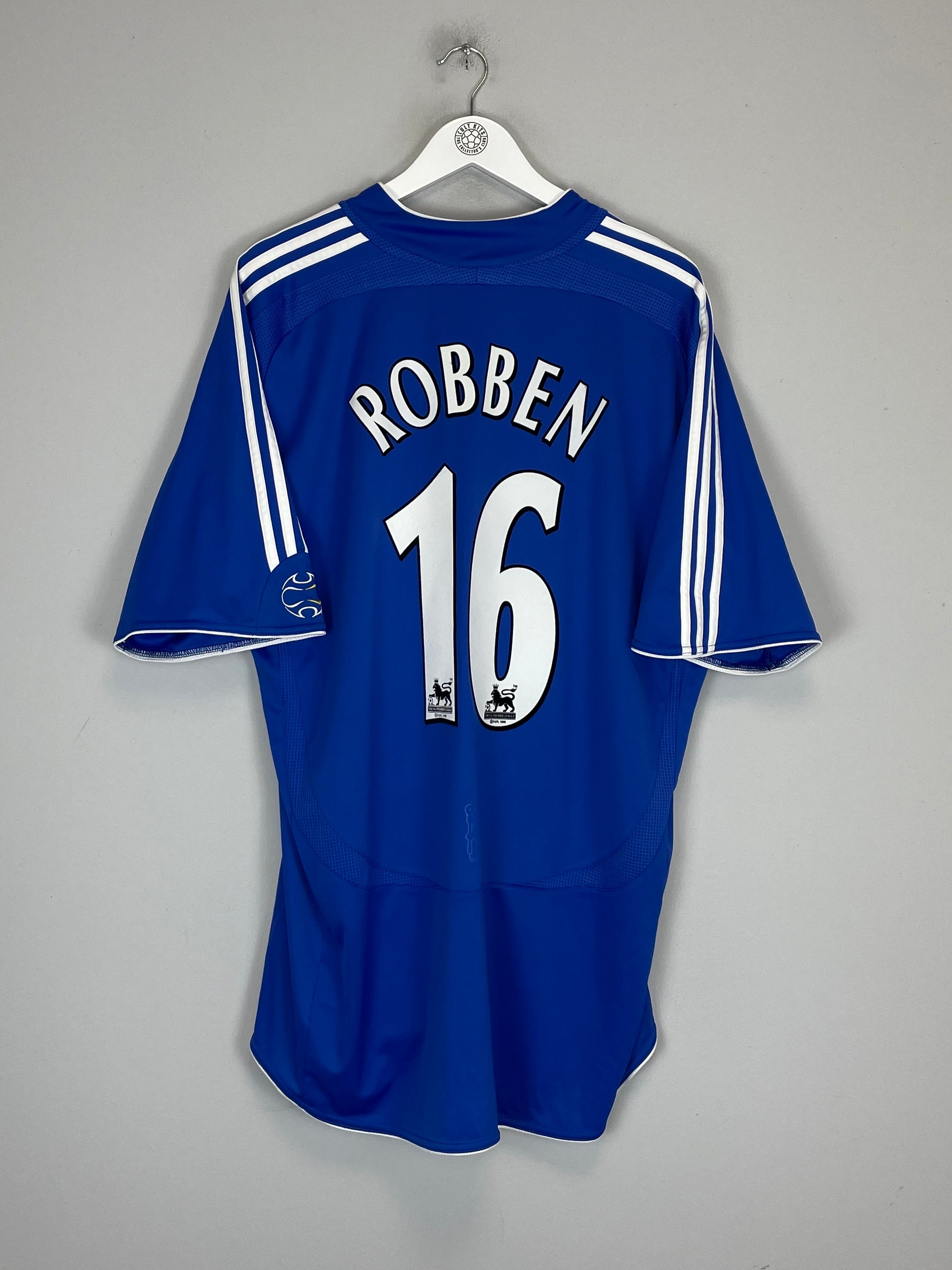 2006/08 CHELSEA ROBBEN #16 HOME SHIRT (XXL) ADIDAS