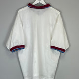 1996/98 ASTON VILLA AWAY SHIRT (XL) REEBOK