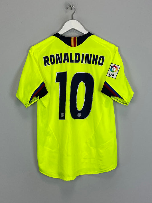 2005/06 BARCELONA RONALDINHO #10 AWAY SHIRT (S) NIKE