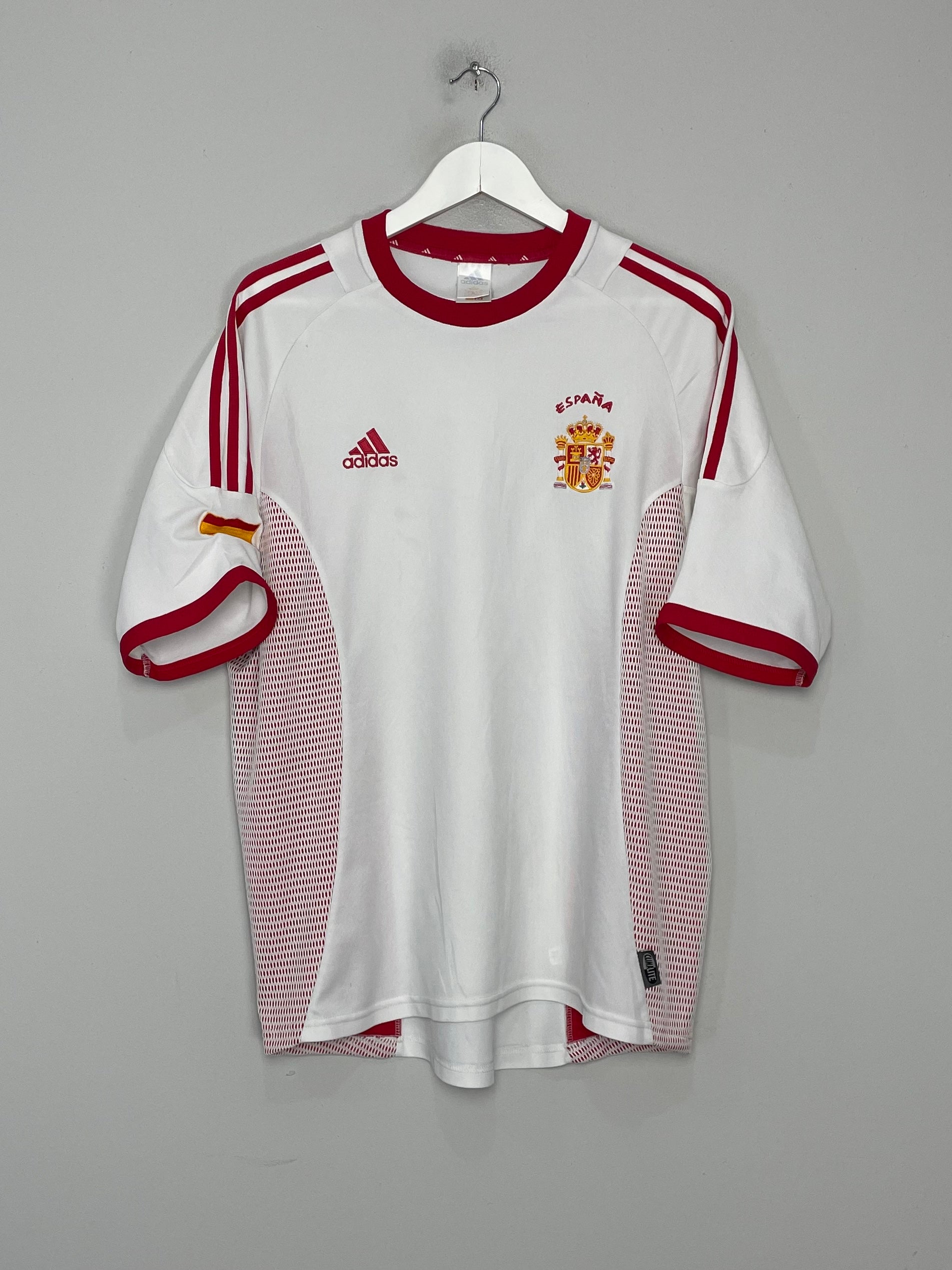 2002/04 SPAIN AWAY SHIRT (L) ADIDAS