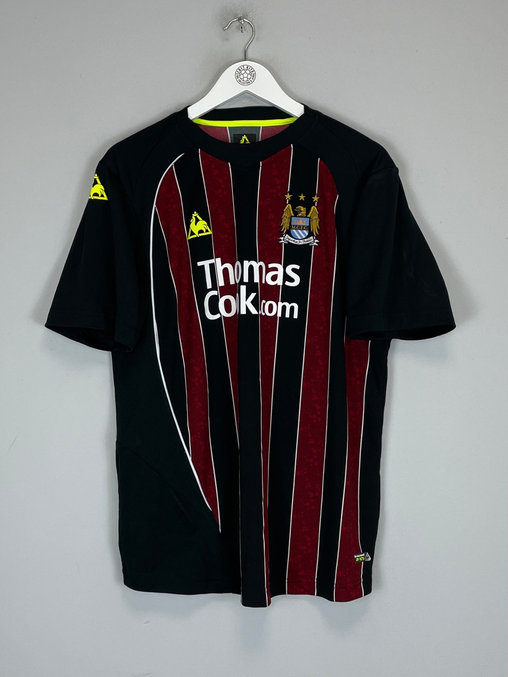 2008/09 MANCHESTER CITY AWAY SHIRT (L) LE COQ