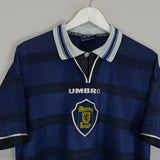 1998/00 SCOTLAND HOME SHIRT (XL) UMBRO