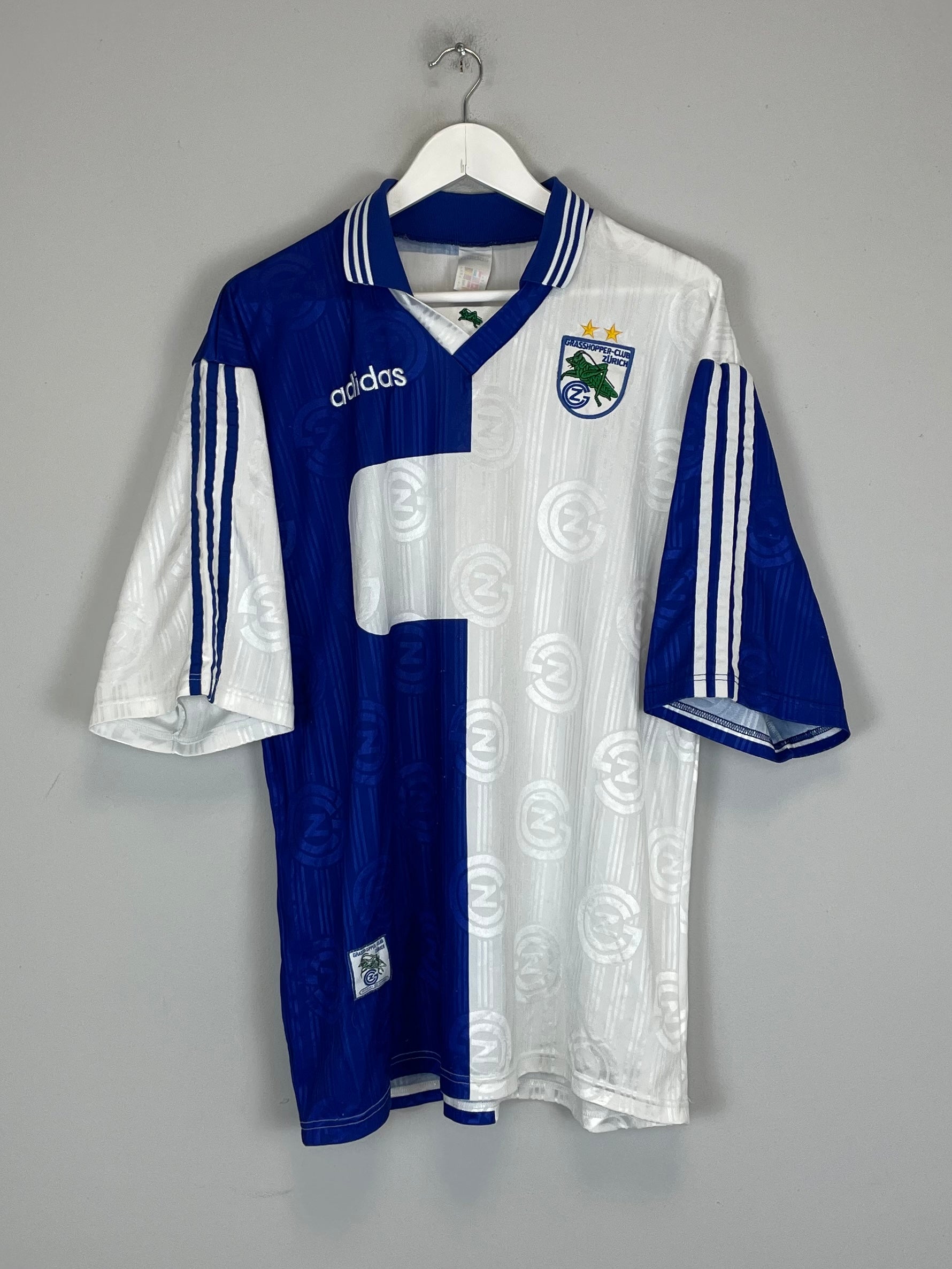 1997/98 GRASSHOPPERS HOME SHIRT (XL) ADIDAS