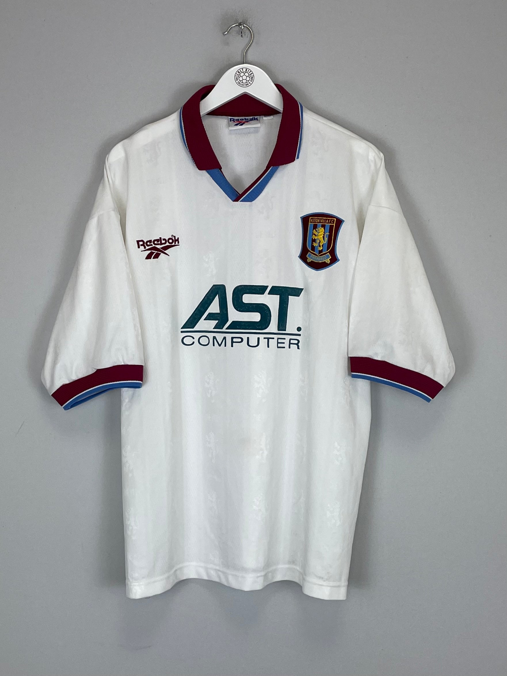 1996/98 ASTON VILLA AWAY SHIRT (XL) REEBOK