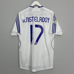 2007/08 REAL MADRID V.NISTELROOY #17 HOME SHIRT (M) ADIDAS