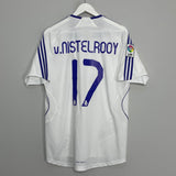 2007/08 REAL MADRID V.NISTELROOY #17 HOME SHIRT (M) ADIDAS