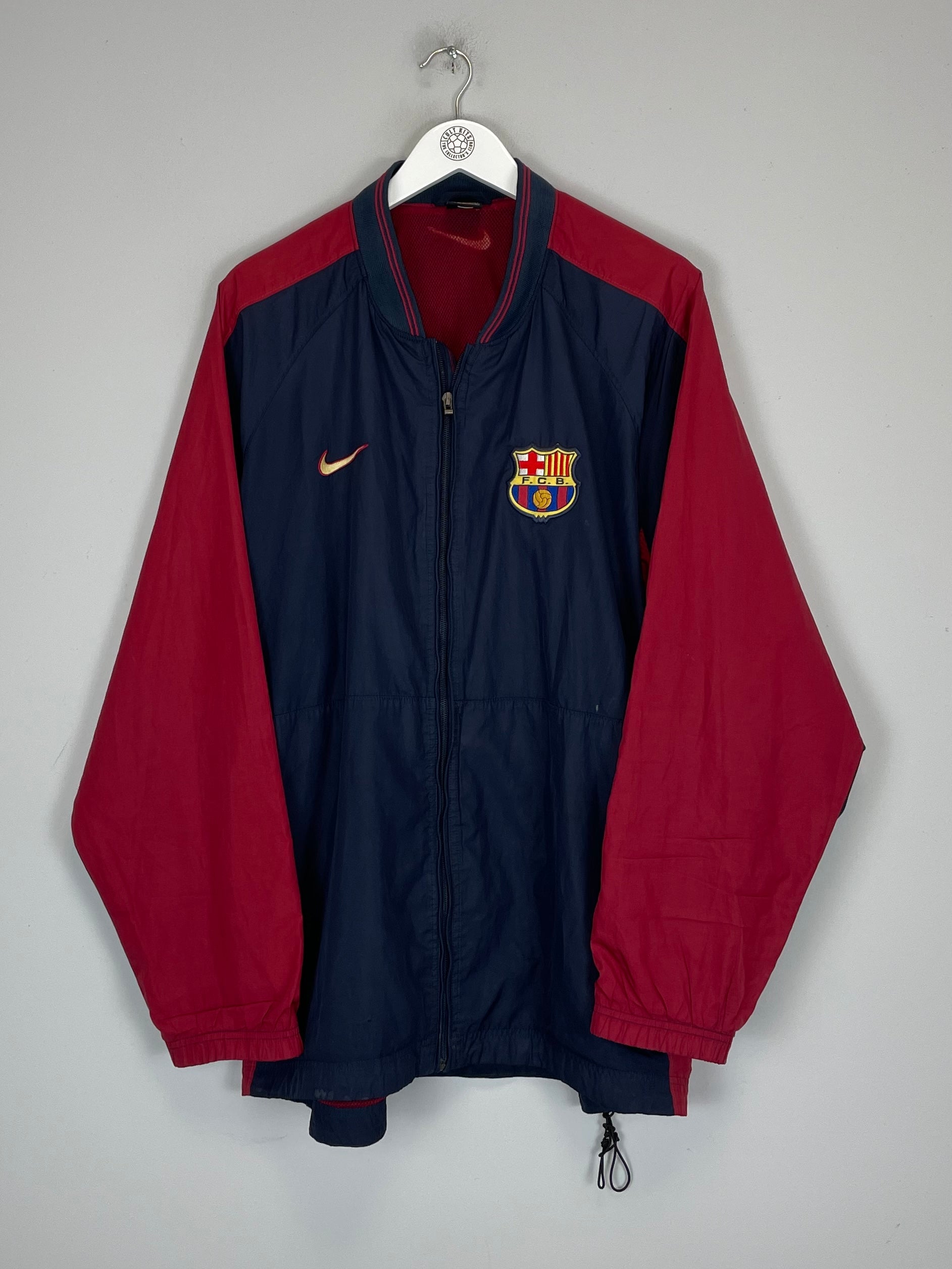 2000/01 BARCELONA TRACK JACKET (XL) NIKE