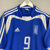 2004/06 GREECE CHARISTEAS #9 HOME SHIRT (L) ADIDAS