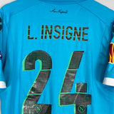 2014/15 NAPOLI L.INSIGNE #24 E/L HOME SHIRT (XXL) MACRON