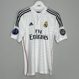 2014/15 REAL MADRID RONALDO #7 C/L HOME SHIRT (S) ADIDAS