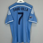 2015/16 NEW YORK CITY DAVID VILLA #7 HOME SHIRT (L) ADIDAS