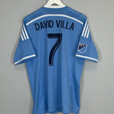 2015/16 NEW YORK CITY DAVID VILLA #7 HOME SHIRT (L) ADIDAS