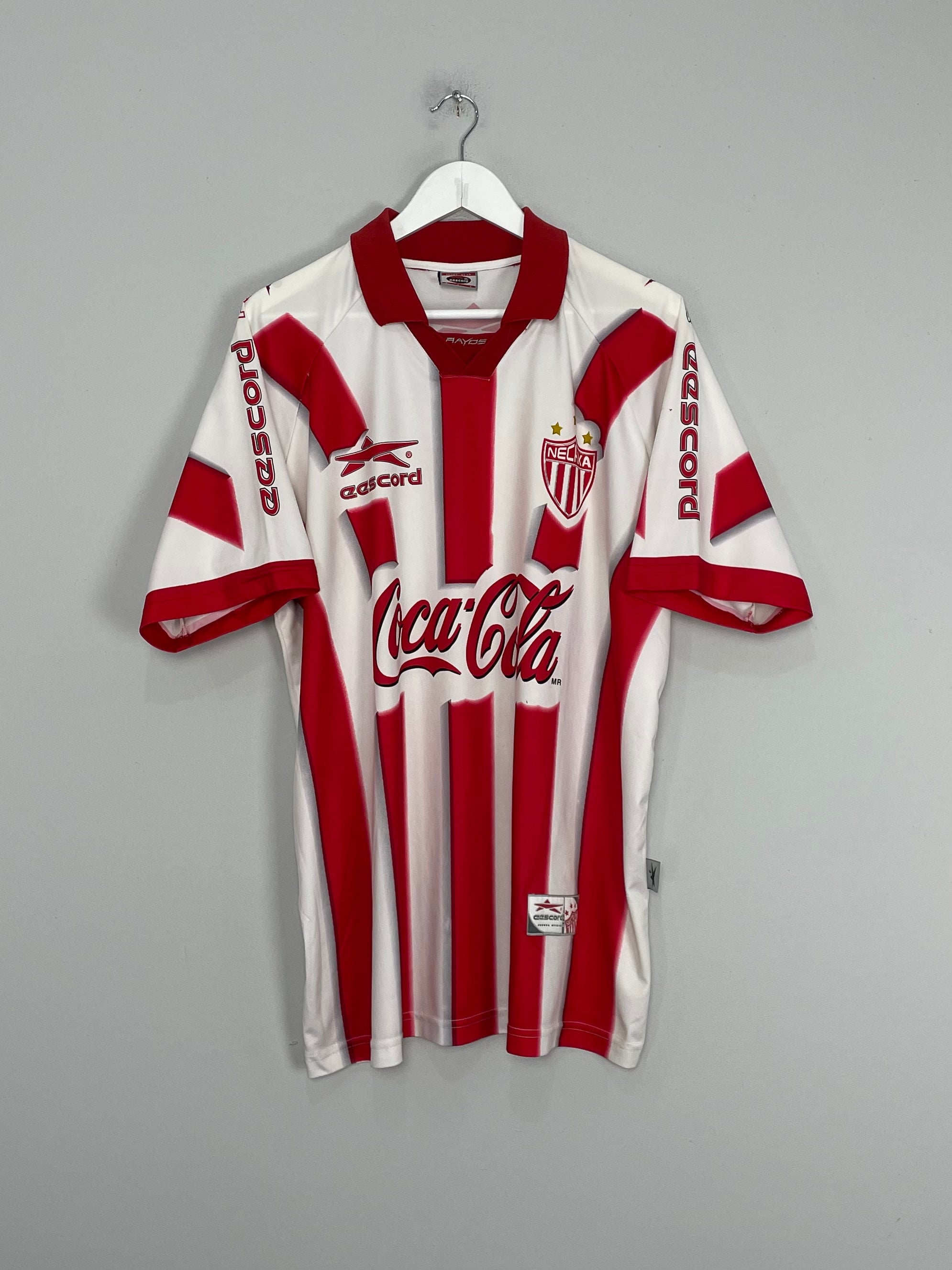 2000/01 NECAXA HOME SHIRT (L) EESCORD